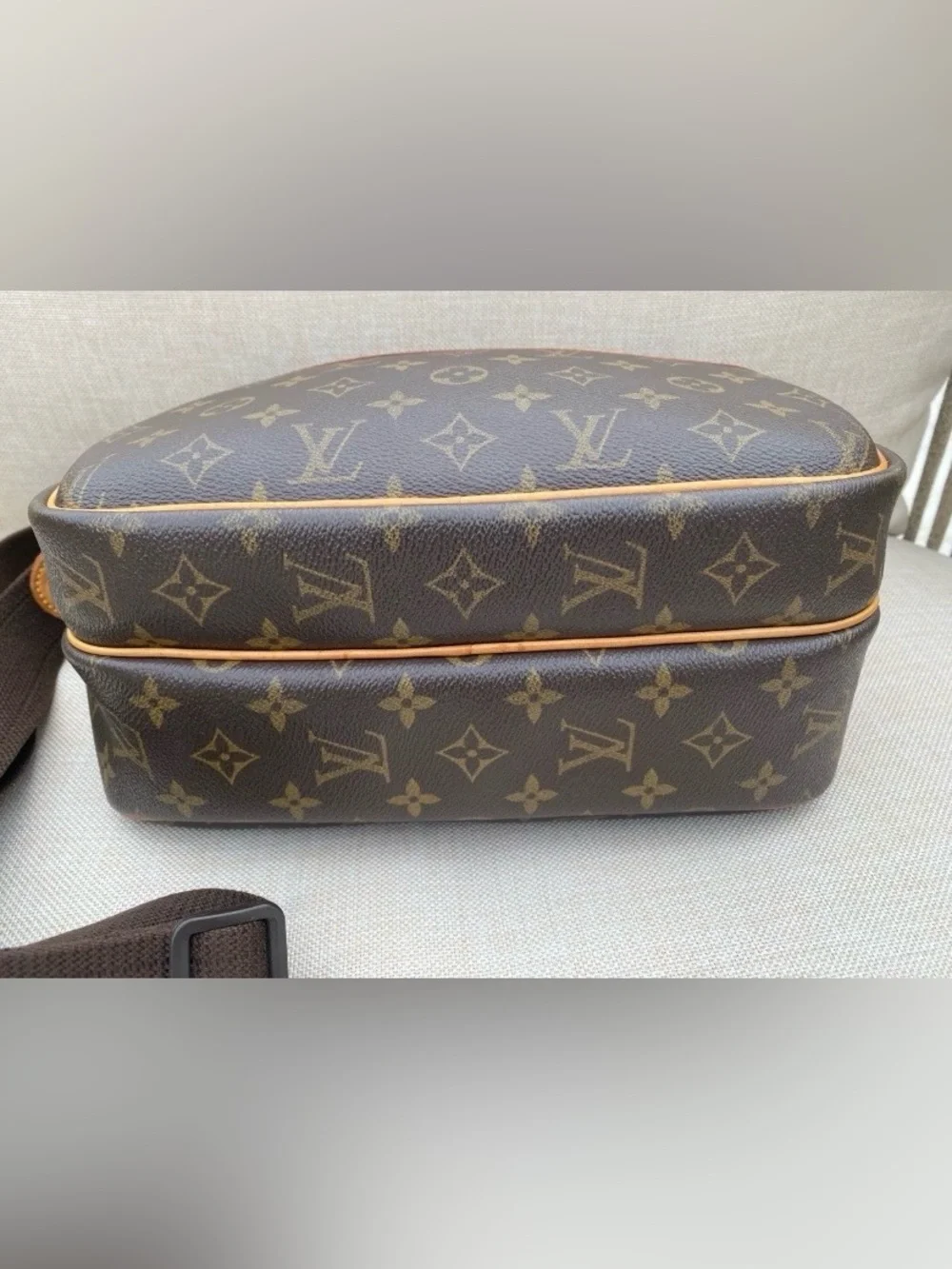 Louis Vuitton Brown Monogram Crossbody Bag
